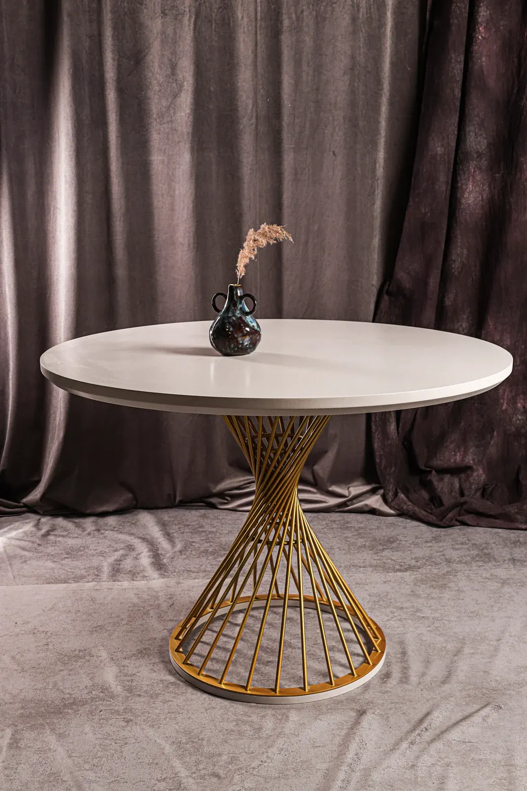 Стол обеденный круглый Oro, фото 7